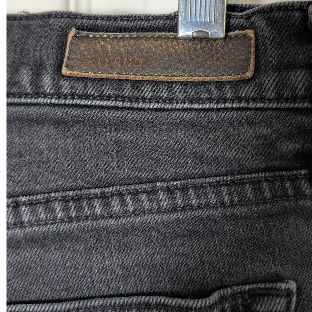 GRLFRND Karolina Button Fly Jeans In Nine Lives Wash Charcoal Womens 29‎ - Picture 9 of 14